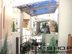 のカーポート カーブポートシグマIII 積雪〜20cm対応 施工例