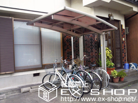 のサイクルポート・駐輪場 レイナポート ミニ 積雪〜20cm対応 施工例