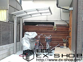 のサイクルポート・駐輪場 レイナポートミニ 積雪〜20cm対応 施工例