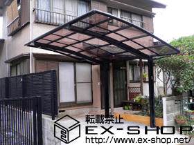 のカーポート カーブポートシグマ? 積雪〜20cm対応 施工例