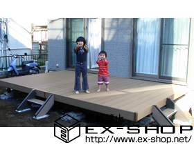 のウッドデッキ リコステージII 単体 施工例