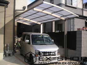 のカーポート カーブポートシグマ? 積雪〜20cm対応 施工例