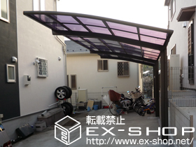 のカーポート カーブポートシグマIII  延長 積雪〜20cm対応 施工例