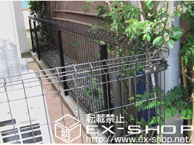 のフェンス・柵 イーネットフェンス1型[自由柱タイプ] 施工例