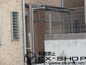 のテラス屋根 ライザーテラスII F型 テラスタイプ 積雪〜20cm対応 施工例