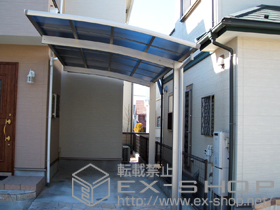 のカーポート プレシオスポート 積雪〜20?対応 施工例