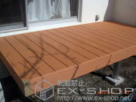 のウッドデッキ リウッドデッキII 単体 施工例