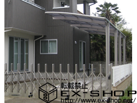 のカーポート カーブポートシグマIII 縦連棟 積雪〜20cm対応 施工例