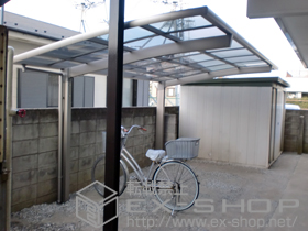 のカーポート カーブポートシグマ? 積雪〜30?対応 施工例