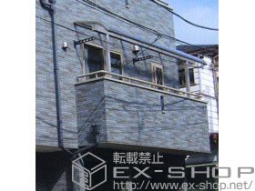 のバルコニー・ベランダ屋根 ヴェクターテラス R型 屋根タイプ 単体 積雪〜20cm対応 施工例