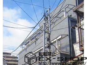 のバルコニー・ベランダ屋根 ヴェクターテラス R型 屋根タイプ 連棟 積雪〜20cm対応 施工例