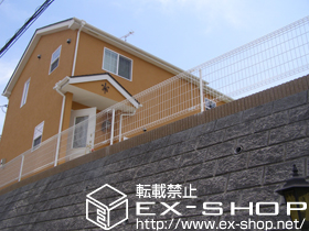 のフェンス・柵 ハイグリッドフェンス11型 施工例