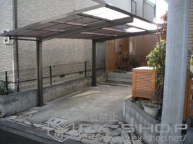 のカーポート サーフポートIII 積雪〜20?対応 施工例