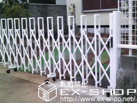 のカーゲート トリップゲート PB型 ノンレール 片開き 施工例