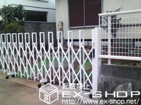 のフェンス・柵 レスティナメッシュフェンス2型 施工例