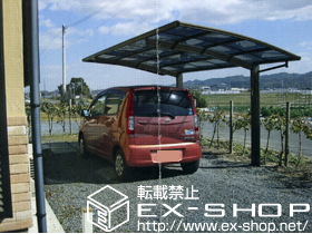 のカーポート プレシオスポート 積雪〜20cm対応 施工例