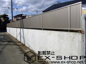 のフェンス・柵 プリレオR6型フェンス 施工例