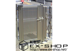 の門扉 シャレオR2型 片開き 柱使用タイプ 施工例