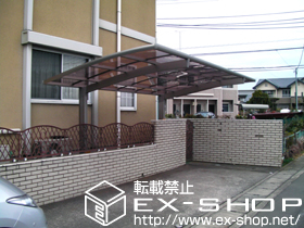 のカーポート カーブポートシグマ? 積雪〜20cm対応 施工例