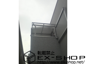 のバルコニー・ベランダ屋根 ヴェクターテラスR型 屋根タイプ 単体 積雪〜20cm対応 施工例