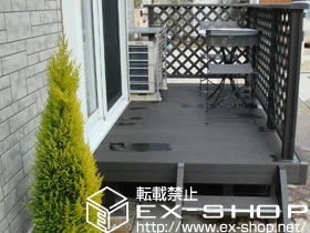 LIXIL ���N�V��(�g�X�e��)�̃E�b�h�f�b�L ���R�X�e�[�WII  �P��+�t���b�g���`�X�p�l�� ���ڃ^�C�v�iT10�j+�X�e�b�v�Z�b�g 2�i�p �{�H��