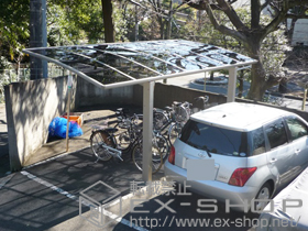 のカーポート プレシオスポート 積雪〜20?対応 施工例