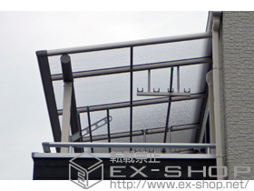 のバルコニー・ベランダ屋根 ヴェクターテラス F型 屋根タイプ 積雪〜20cm対応 施工例