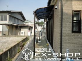 のテラス屋根 ヴェクターテラス R型 テラスタイプ 単体 施工例