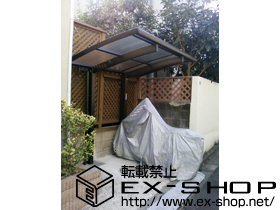 のサイクルポート・駐輪場 レイナポート ミニ 積雪〜20cm対応 施工例