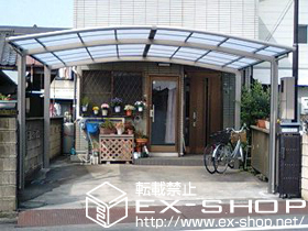 のカーポート カーブポートシグマIII ワイド 積雪〜20cm対応 施工例