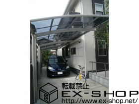 のカーポート プレシオスポート 縦連棟 積雪〜20cm対応 施工例