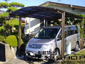 のカーポート カルエードシグマIII 積雪〜20cm対応 施工例