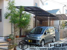 のカーポート レガーナポートシグマIII 雨樋有り 積雪〜20cm対応 施工例