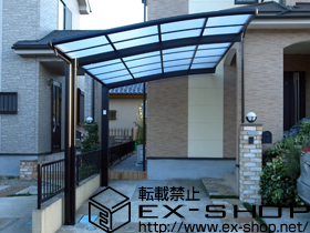 のカーポート カーブポートシグマIII 積雪〜20cm対応 施工例