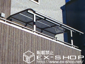 のバルコニー・ベランダ屋根 ライザーテラスII R型 屋根タイプ 単体 積雪〜20cm対応 施工例
