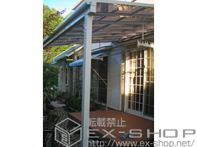 のストックヤード ライザーテラスII F型 テラスタイプ 単体 積雪〜20cm対応 施工例