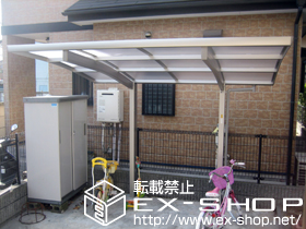 のサイクルポート・駐輪場 レイナポート ミニ 積雪〜20cm対応 施工例