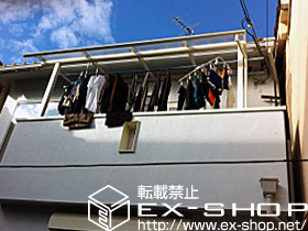 のバルコニー・ベランダ屋根 ヴェクターテラス R型 屋根タイプ 積雪〜20cm対応 施工例