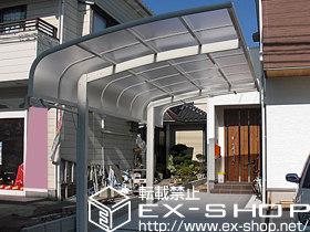 のカーポート レイナキャップポート 積雪〜20cm対応 施工例