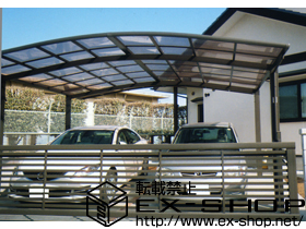 のカーゲート ワイドオーバードアR3型 手動式 施工例