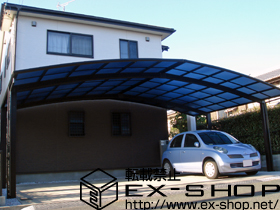 のカーポート レイナトリプルポート　積雪〜20cm対応 施工例