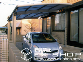 のカーポート カーブポートシグマIII 積雪〜20cm対応 施工例