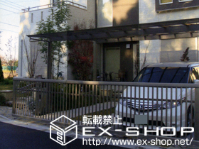 のカーゲート ワイドオーバードアR4型 電動式 施工例