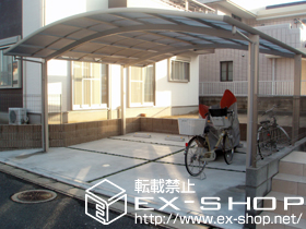 のカーポート プレシオスポート ワイド 積雪〜20cm対応 施工例