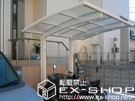 のサイクルポート・駐輪場 レイナポート ミニ 積雪〜20cm対応 施工例