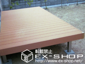 のウッドデッキ リウッドデッキII 単体 施工例