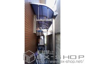 のテラス屋根 ライザーテラスII R型 テラスタイプ 連棟 積雪〜20cm対応 施工例