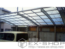 のカーポート カーブポートシグマIII 延長 積雪〜20cm対応 施工例