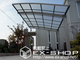 のカーポート カーブポートシグマ? 積雪〜20cm対応 施工例