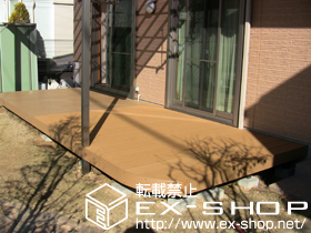 のウッドデッキ リコステージII 単体 施工例